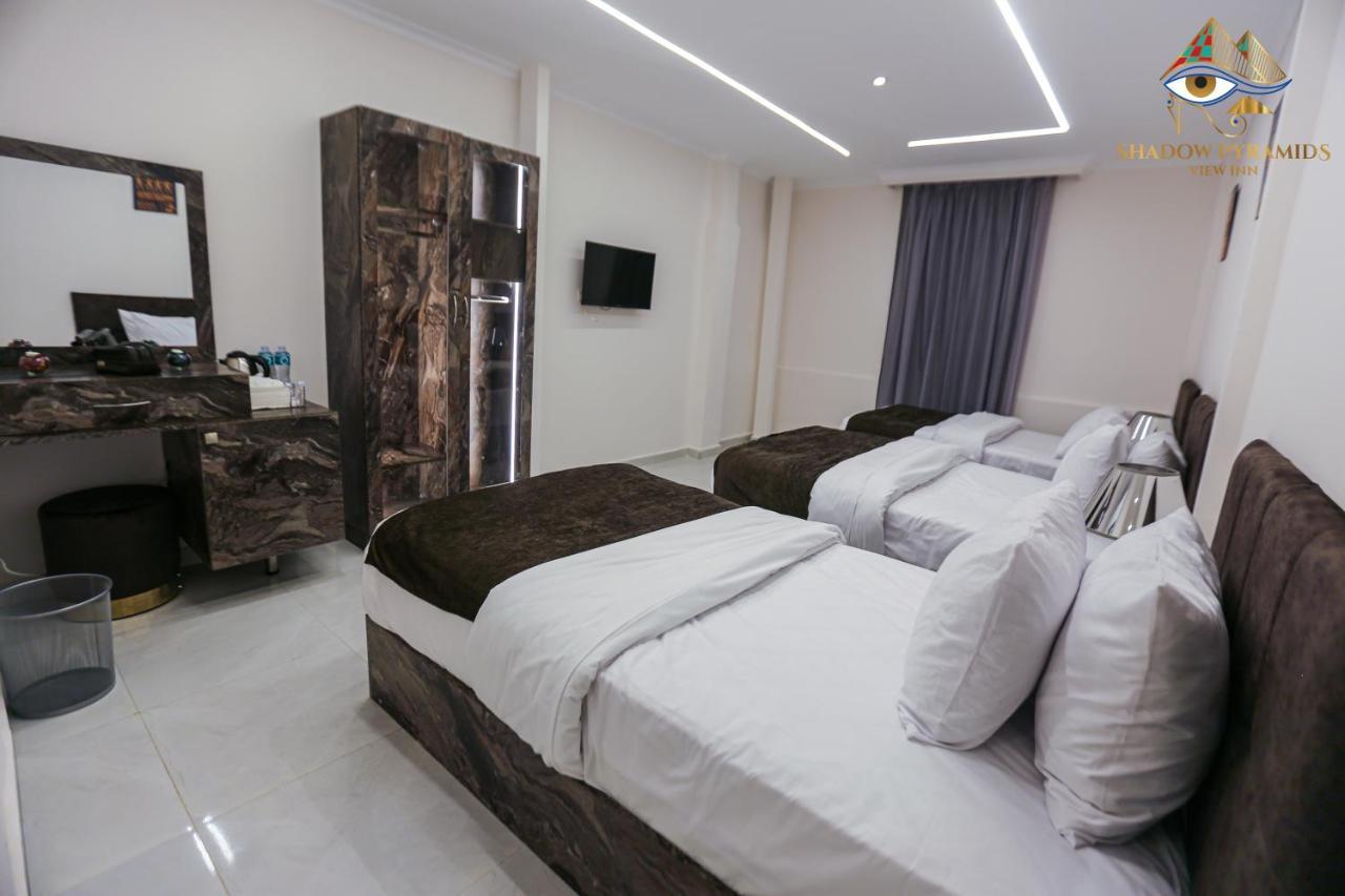 Shadow Pyramids Suites And Jacuzzi Kafret el-Gabal Exteriör bild