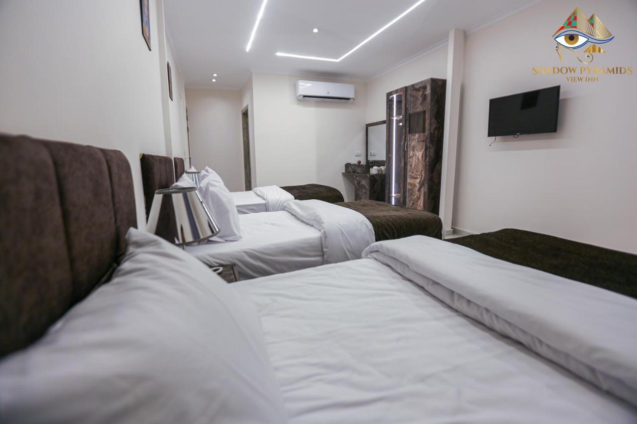 Shadow Pyramids Suites And Jacuzzi Kafret el-Gabal Exteriör bild